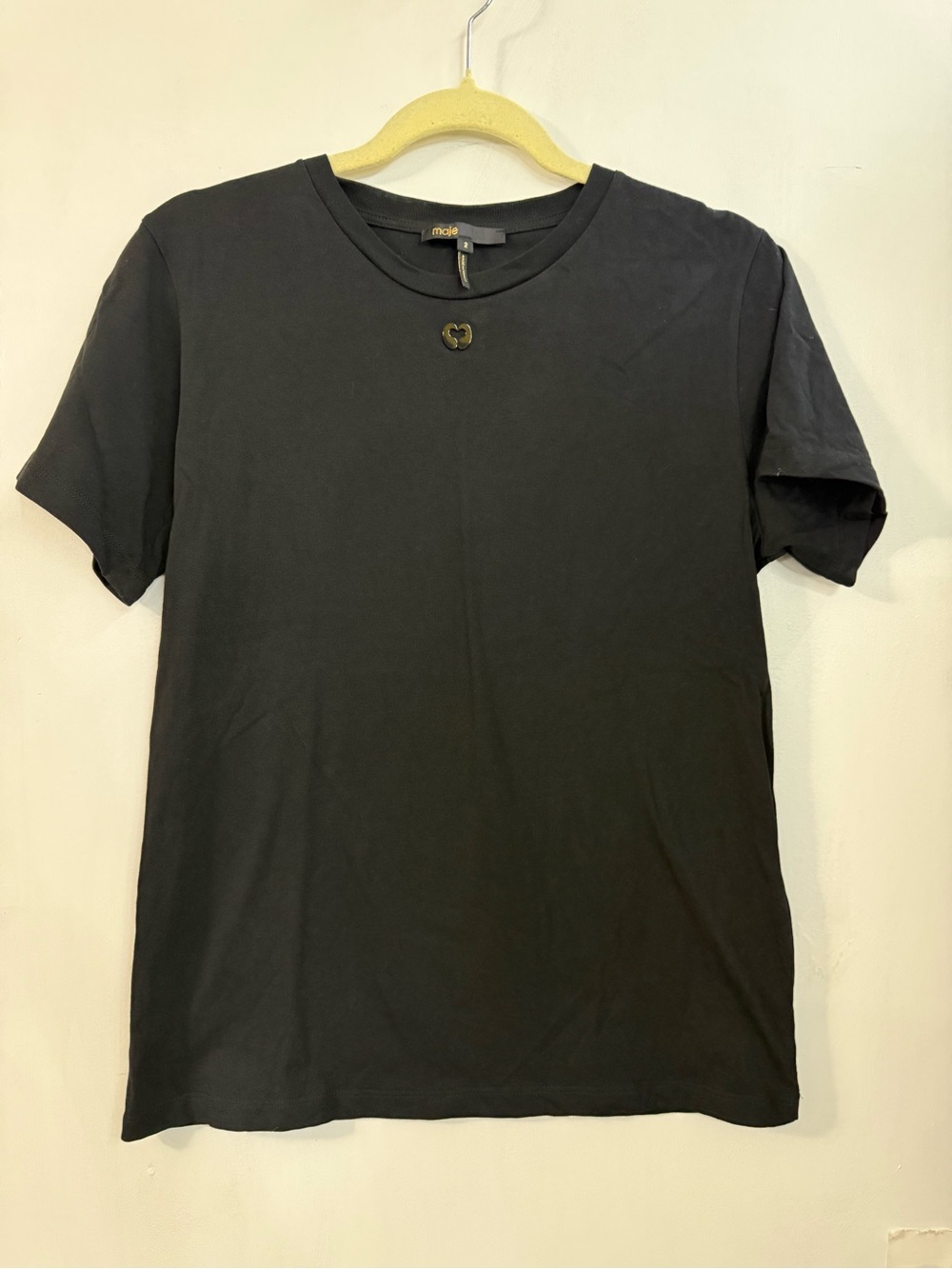 Maje black t shirt